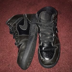 Triple Black Nike Shoes